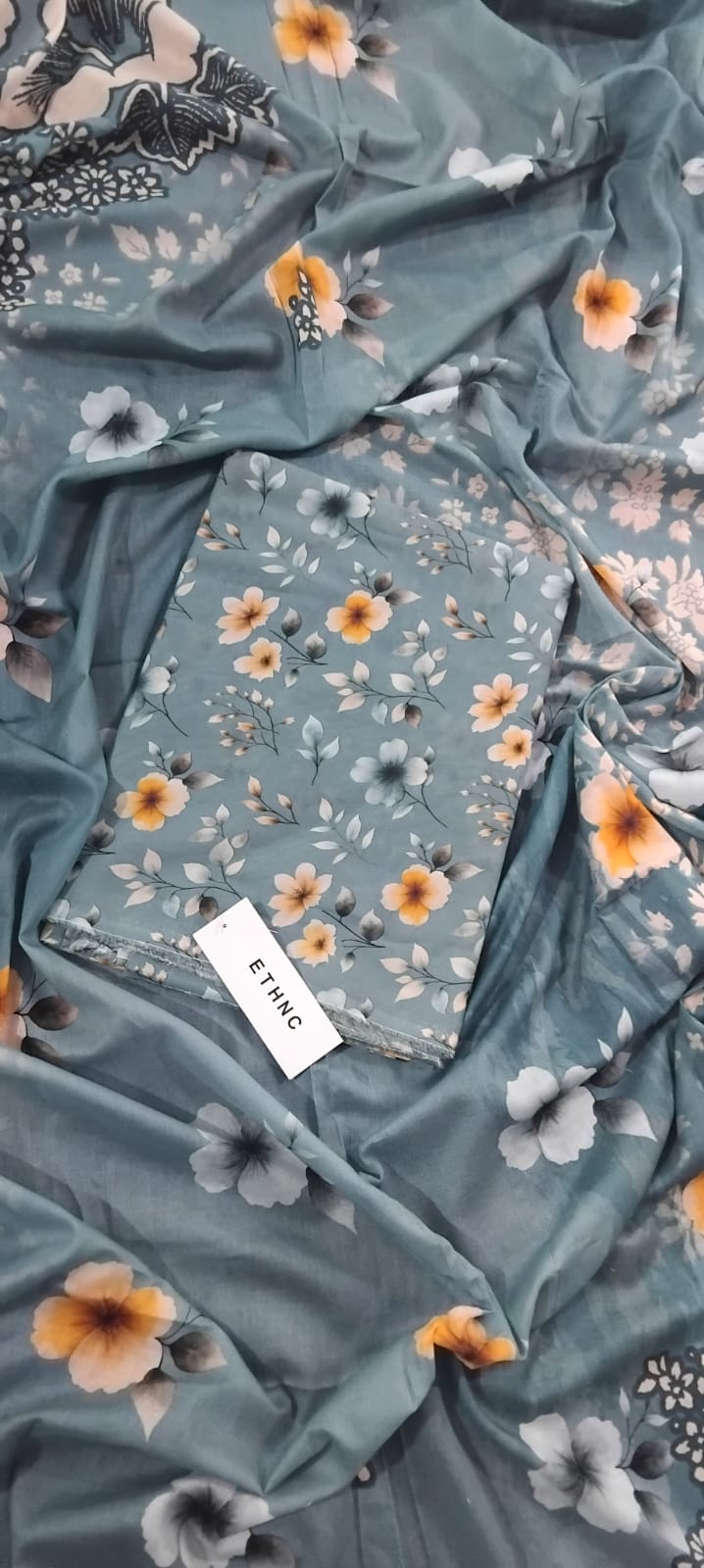 Ethnc original 3pc  voil duppata