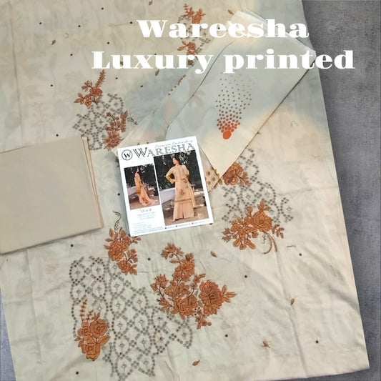wareesha luxury printed