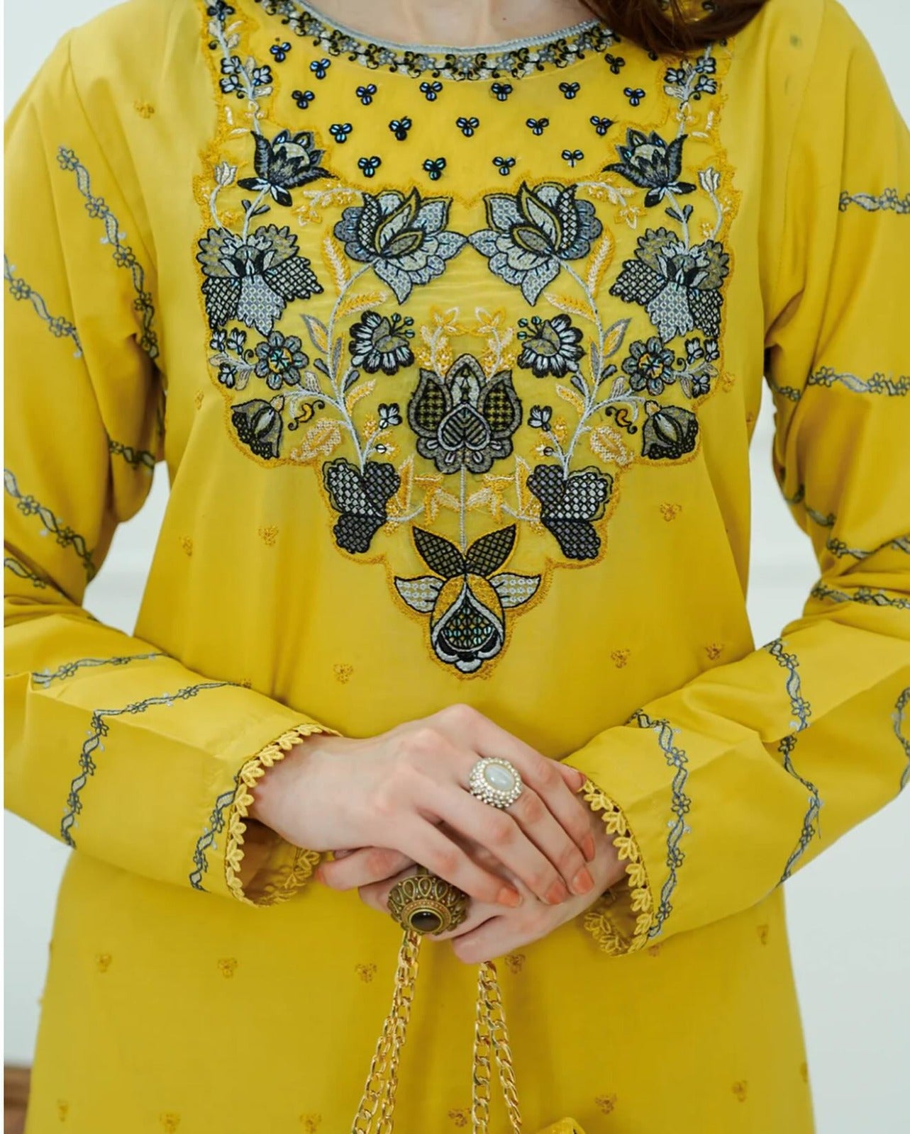 Shamsa Cotton – 2 Piece Suit 🌸